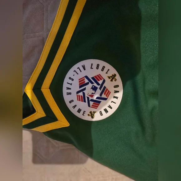 Just Don Oakland A's Baseball Shorts Sz L